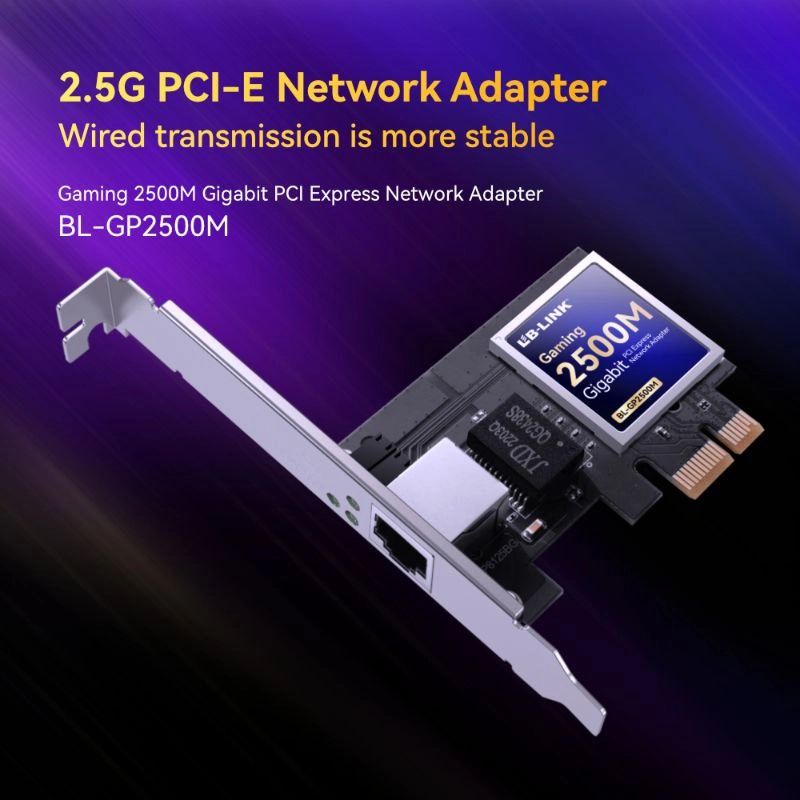 LB-Link  GP2500M 2.5GBASE-T PCIe adapter tarmog'i onlayn