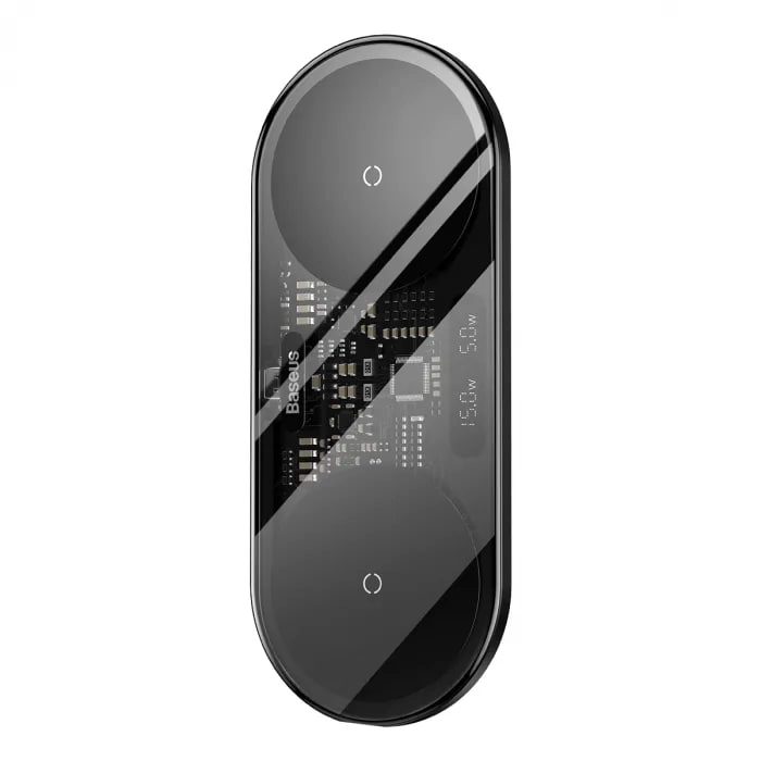 Baseus Digital LED Display 2in1 Wireless Charger 20W simsiz zaryadlovchisi onlayn