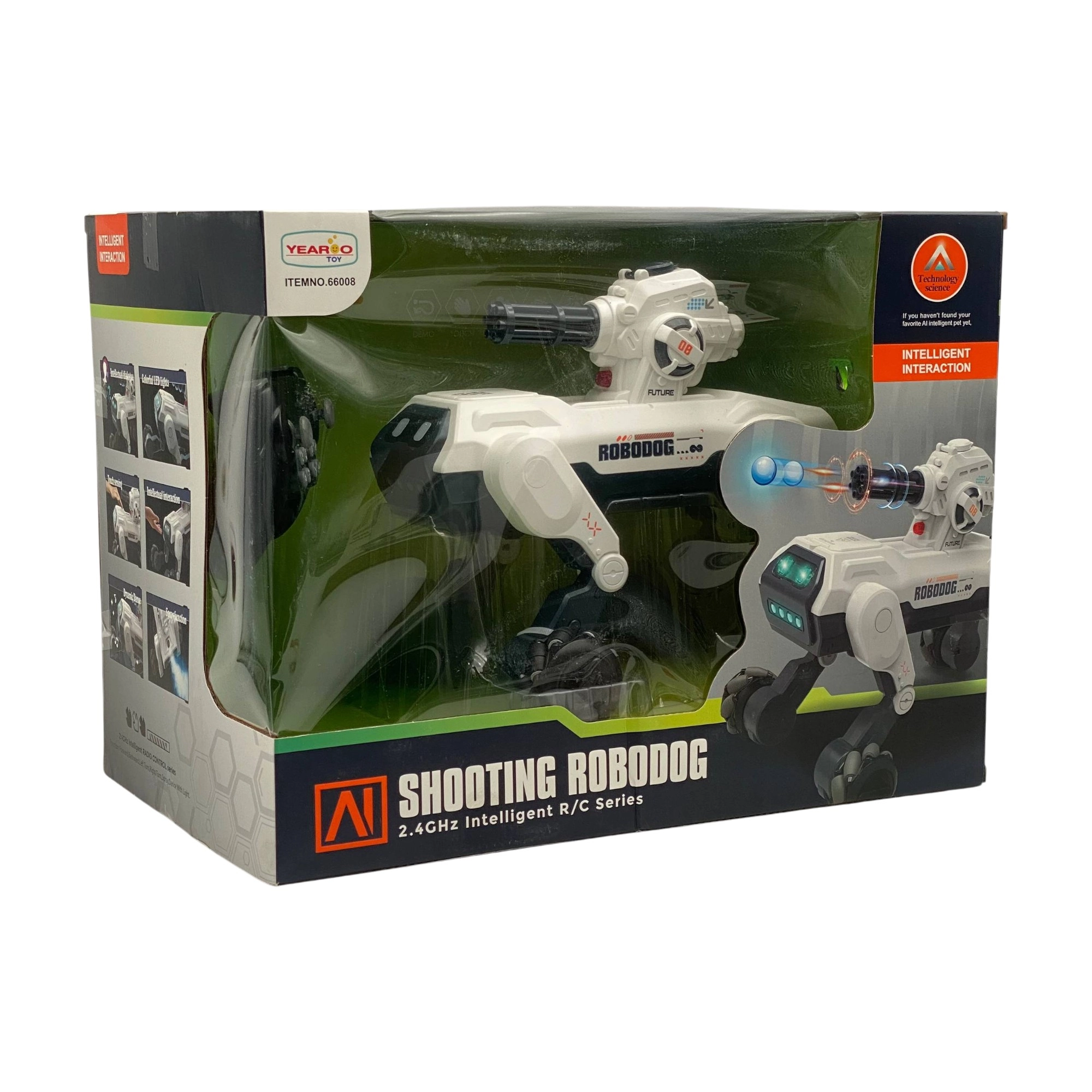 Aqlli robot it Shooting Robodog 2.4 GHz R/Z Series o'yinchog'i sotib olish