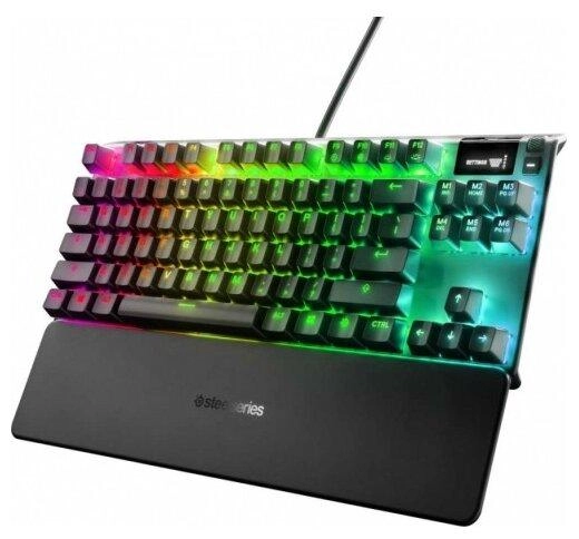 Игровая клавиатура SteelSeries Apex Pro TKL Black USB недорого