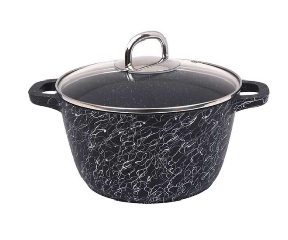 Кастрюля 4,5л со стеклянной крышкой, АП линия 