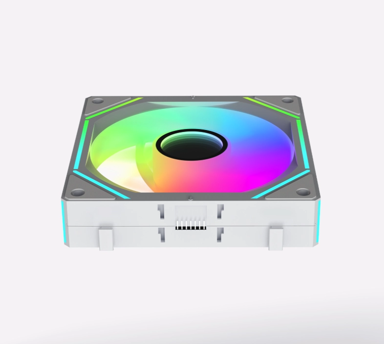 Korpusli ventilyator Ocypus Gamma F12 UNI ARGB 3-IN-1 WH O'zbekistonda