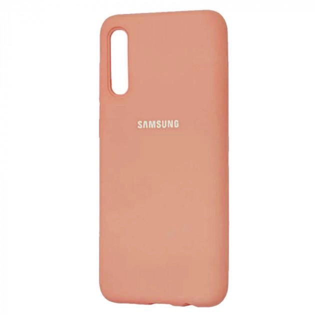 Samsung Galaxy A21 uchun cover g‘ilofi, shaftoli rangli sotib olish