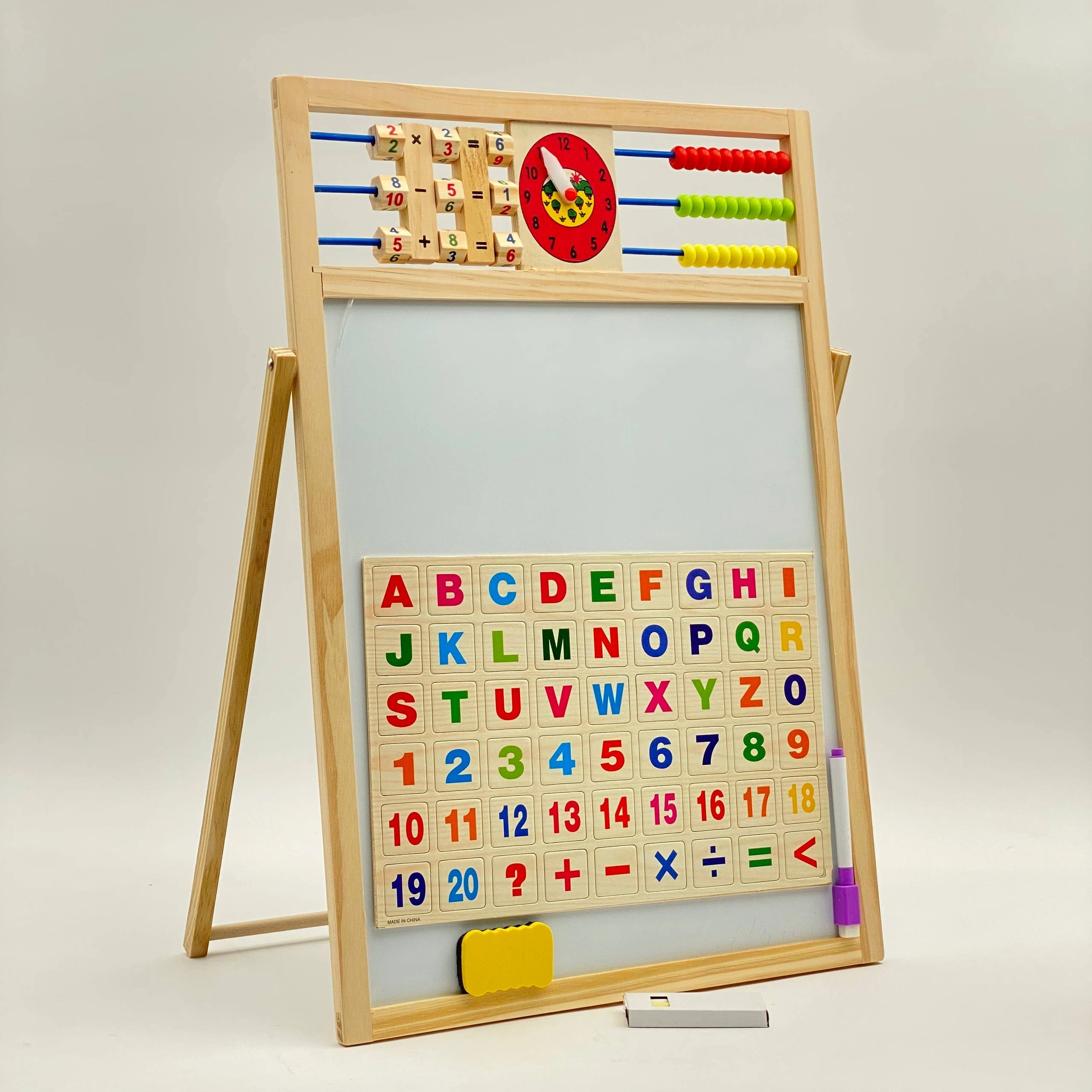 Ko‘p funksiyali doska, chizish uchun molbert Wordpad, ikki tomonlama, 54x36 sm sotib olish