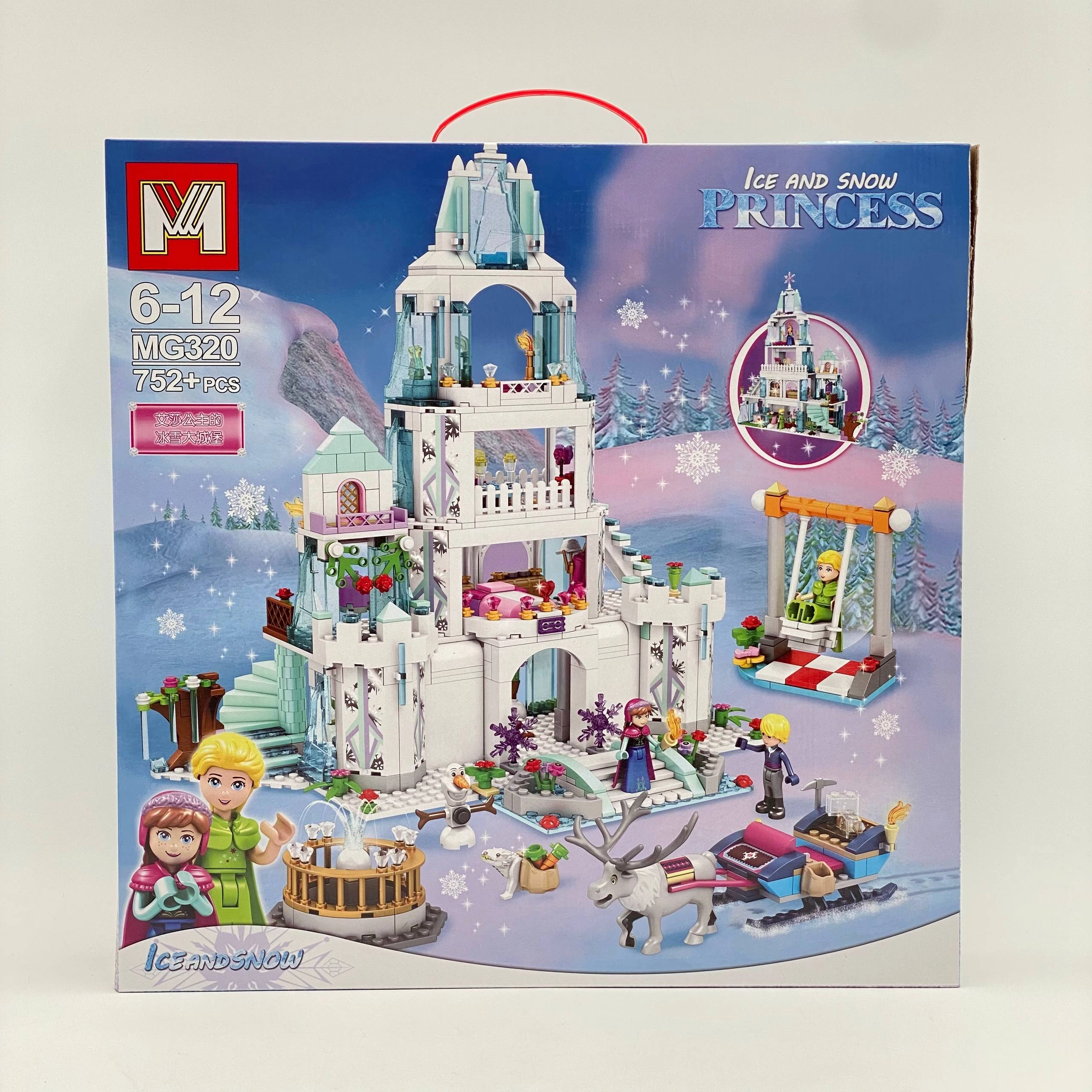 Ice and Snow Princess Frozen konstruktori arzon