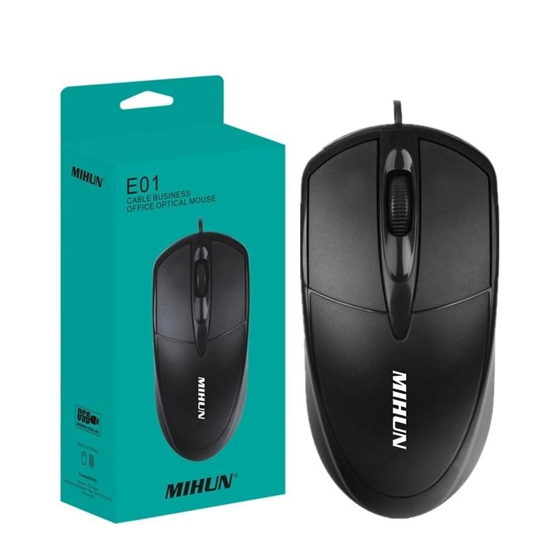 Мышка  Mihun  E01 Black в Узбекистане