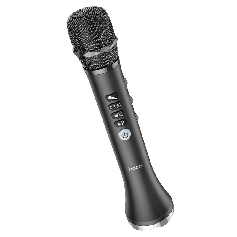 Hoco BK9 simsiz karaoke mikrofoni , Black sotib olish