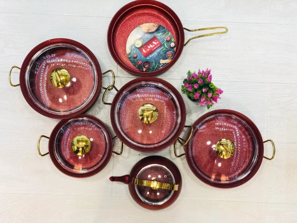 Набор кухонной посуды OMS Collection 3045 (6 предметов) в Узбекистане