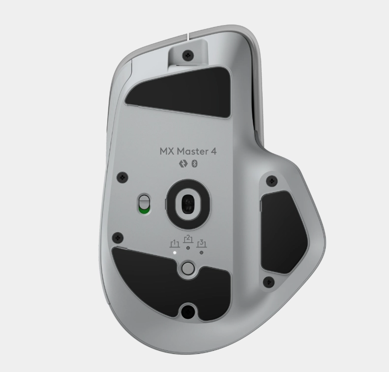 Logitech MX Master 4 (simsiz) sichqonchasi, Pale Gray bo'lib to'lash