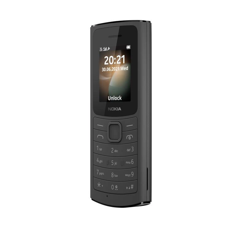 Nokia 110 Dual Sim (2021) 4G Black telefoni arzon