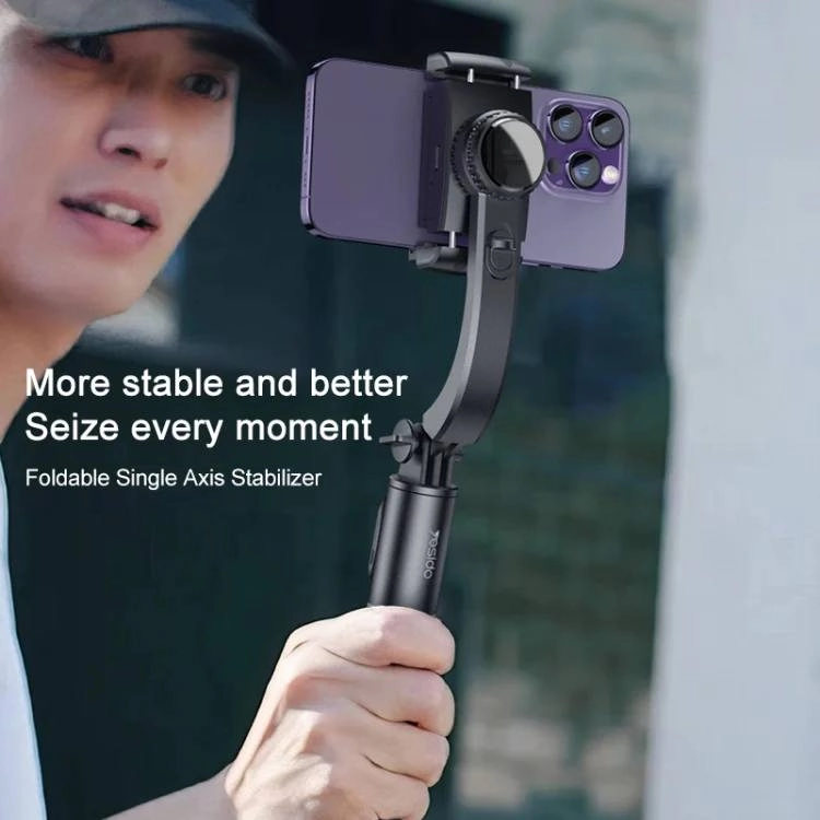 Yesido SF14— Selfie Stick + 360° aylanuvchi stabilizator sotib olish