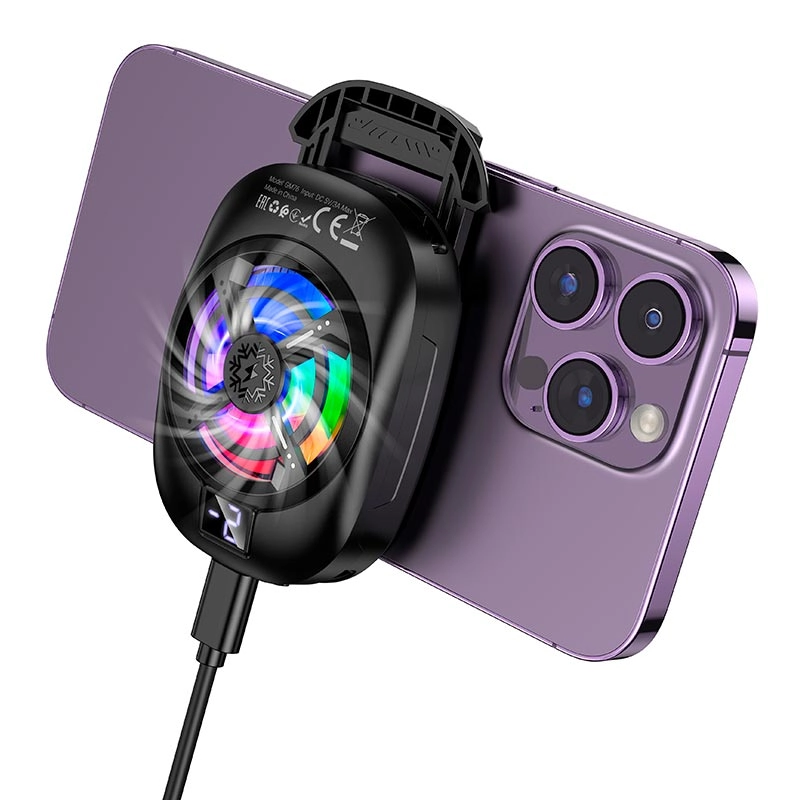 Игровой кулер для охлаждения телефона Hoco GM76 в Узбекистане