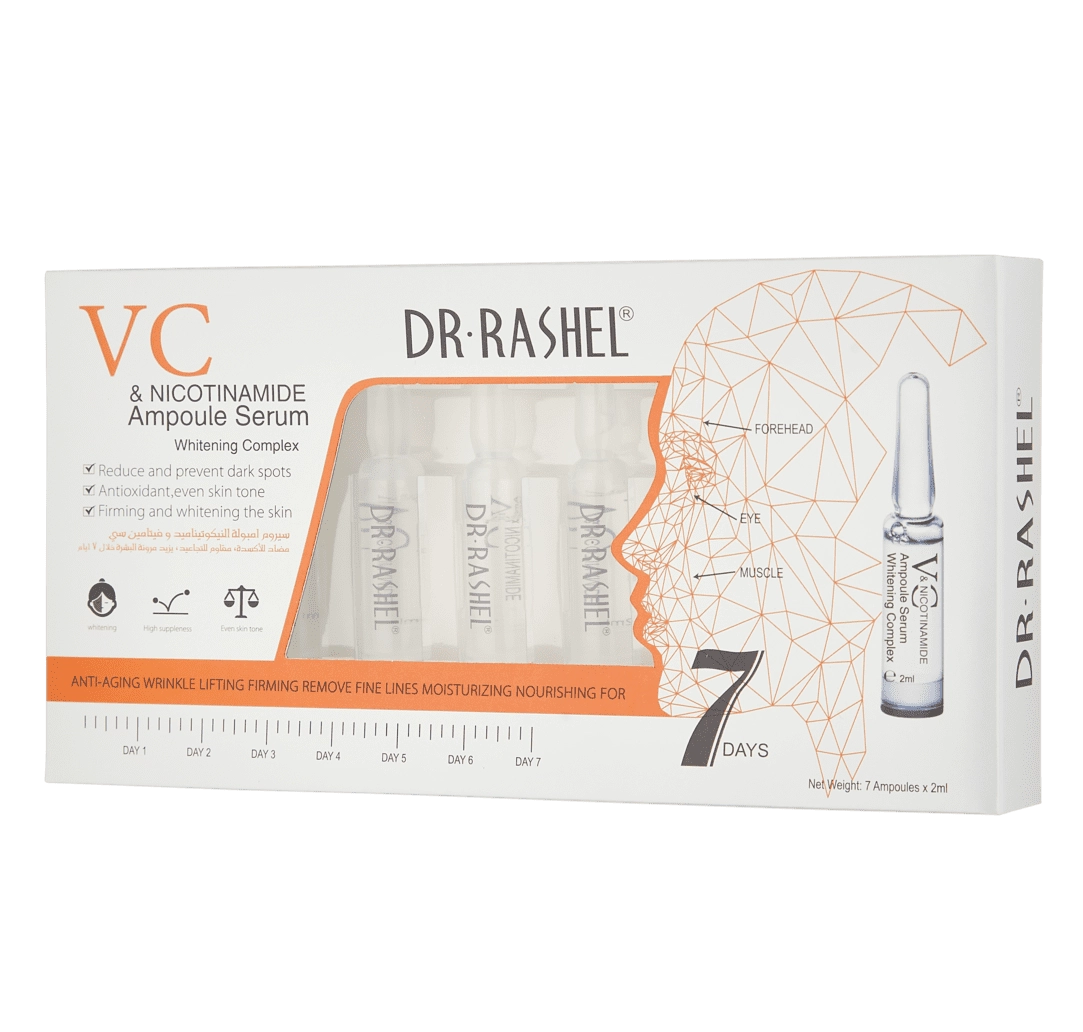 АмпулаDR.RASHEL VITAMIN C+ NIACINAMIDE Ampoules 2ML (7 шт) купить