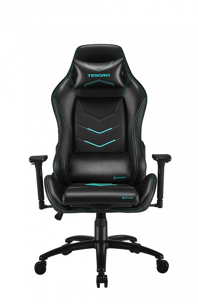 Игровое кресло Tesoro Alphaeon S3 TS-F720 (Cyan Blue) недорого
