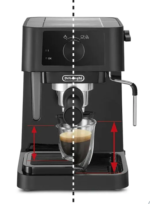 DeLonghi EC 235 BK professional kofe qaynatgichi O'zbekistonda