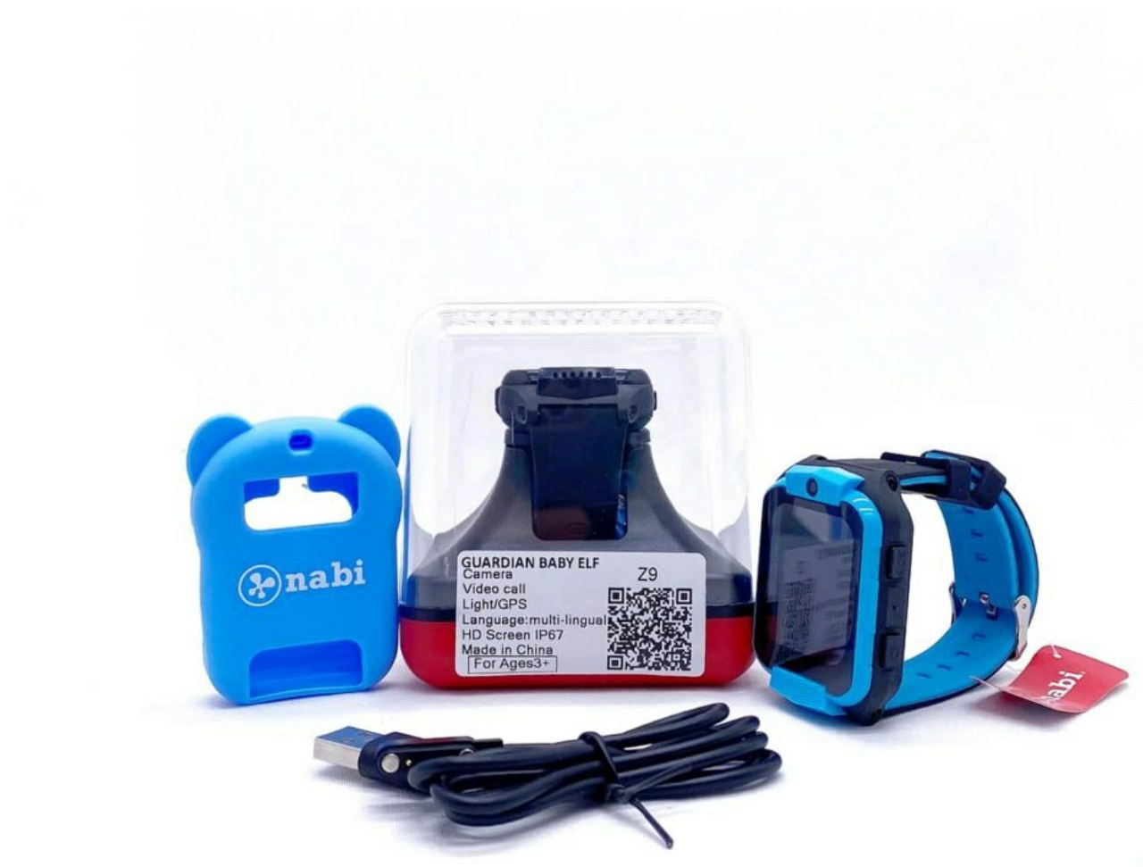 Baby Watch Nabi Z9 Blue bolalar smart soati arzon