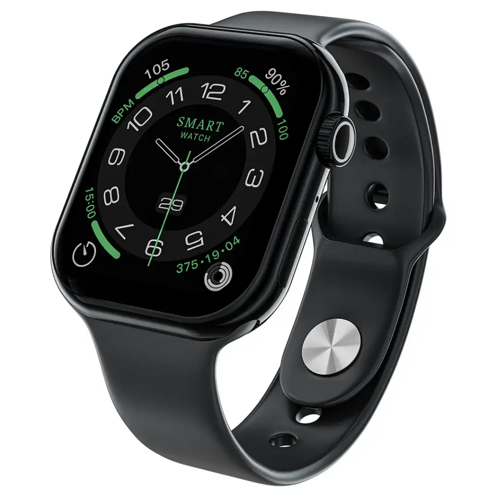 Green Lion Ultimate 46 mm qora smart-soati sotib olish
