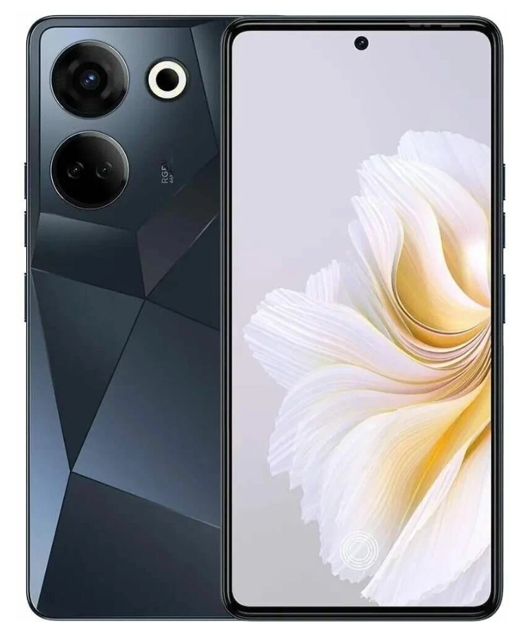 TECNO Camon 20 Pro 8/256GB Qora Smartfoni + Quloqchinlar sovg'aga! sotib olish
