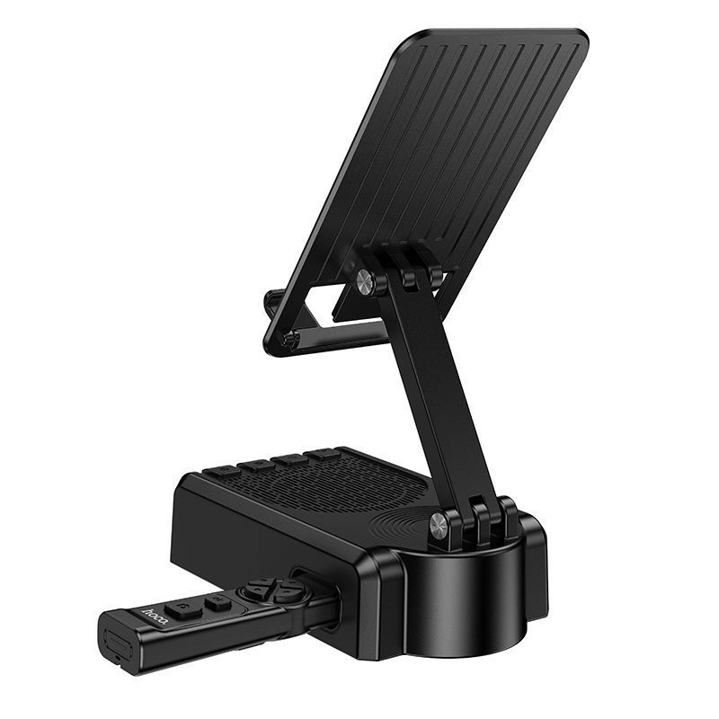 Simsiz portativ kolonka Hoco HC45 smartfon tutqichi bilan , Black bo'lib to'lash