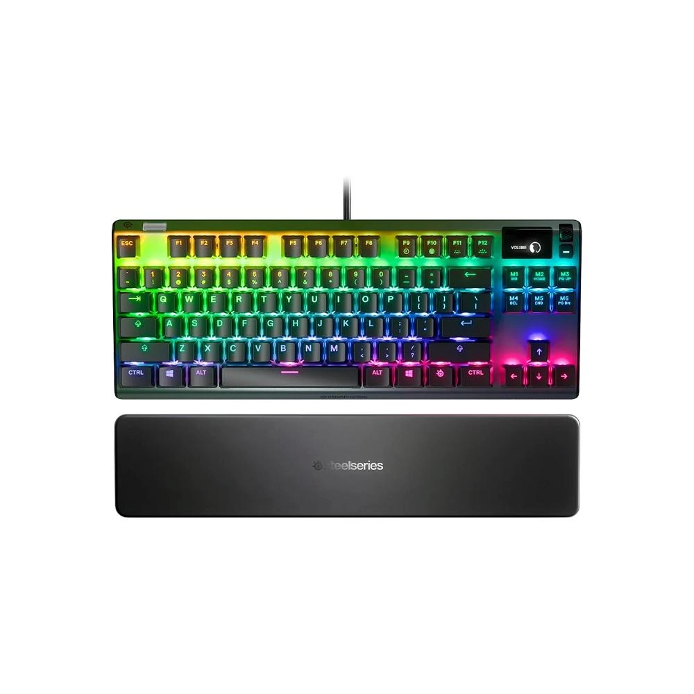 Игровая клавиатура SteelSeries Apex Pro TKL Black USB онлайн