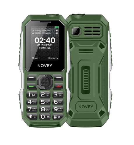 Телефон Novey T240 Dark green купить