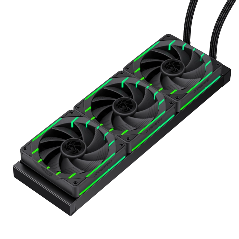 Кулер HAILSTORM 360 LCD BL онлайн