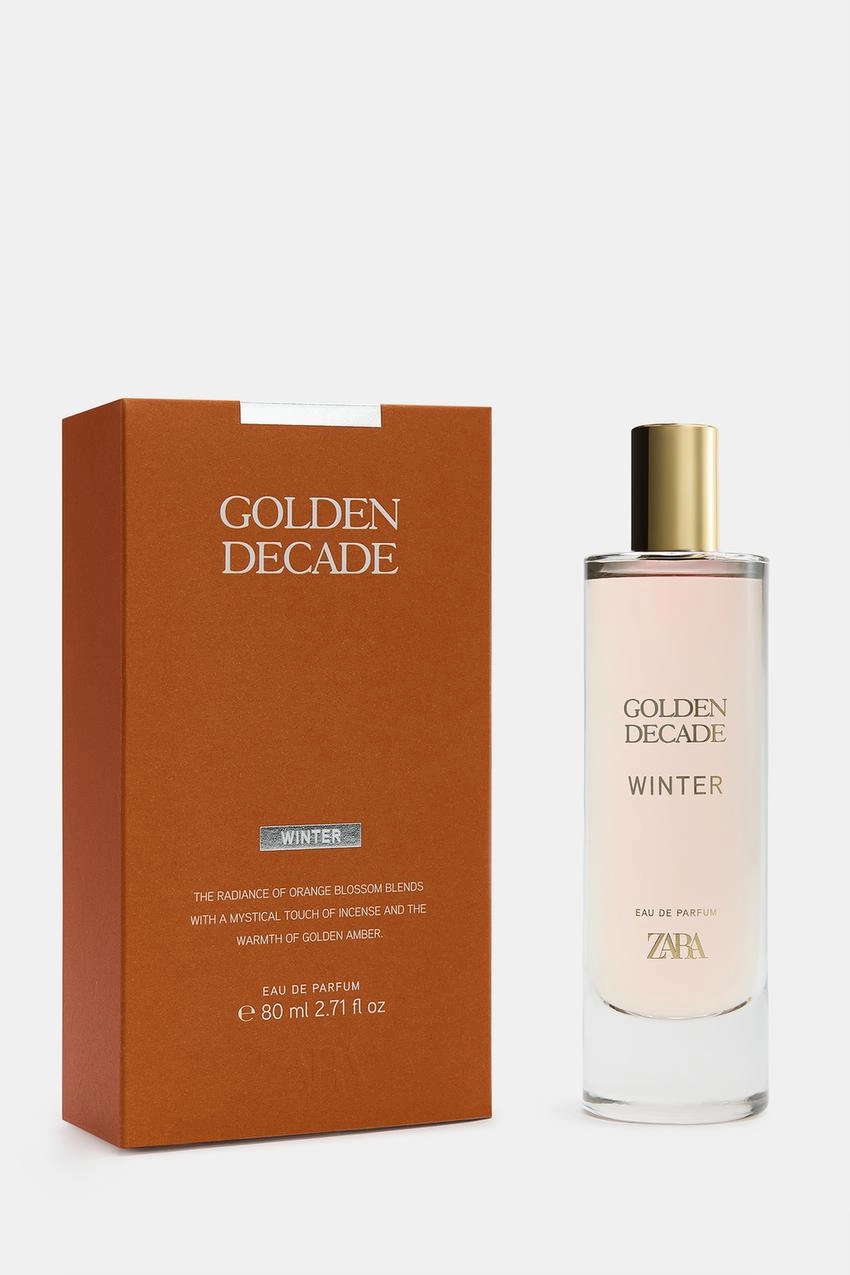 ZARA Golden Decade winter 80 ml — ayollar uchun atir sotib olish