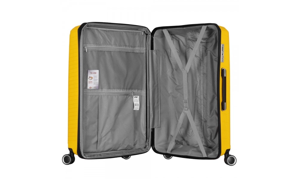 Набор пластиковых чемоданов 2E SIGMA EXP (L+M+S) Yellow цена