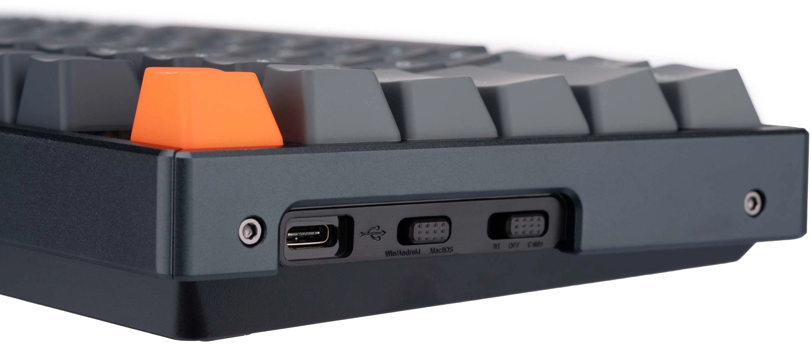 Клавиатура Keychron K8 Aluminum Frame 87 keys, Gateron Red, Hot-Swap, RGB, Black (K8J1_Keychron) narxi