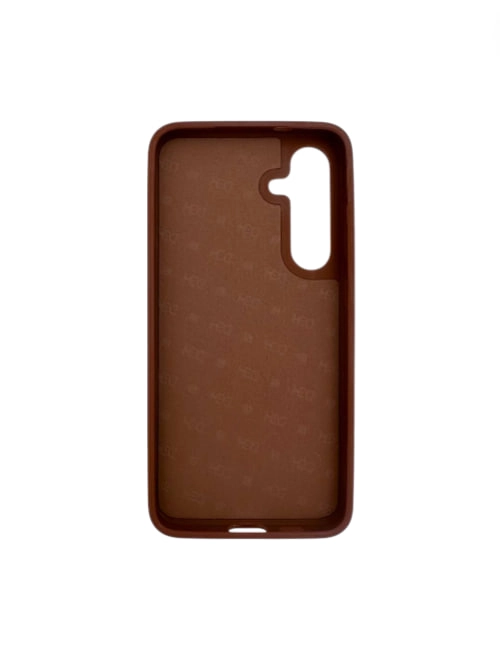 Samsung Galaxy S24 Plus uchun HDD Leather Pillows HBC-020 g‘ilofi jigarrang arzon