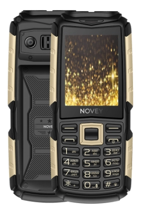 Телефон Novey T400 Black-Gold купить