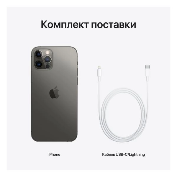 Смартфон iPhone 12 Pro max 128GB Graphite (Dual) онлайн