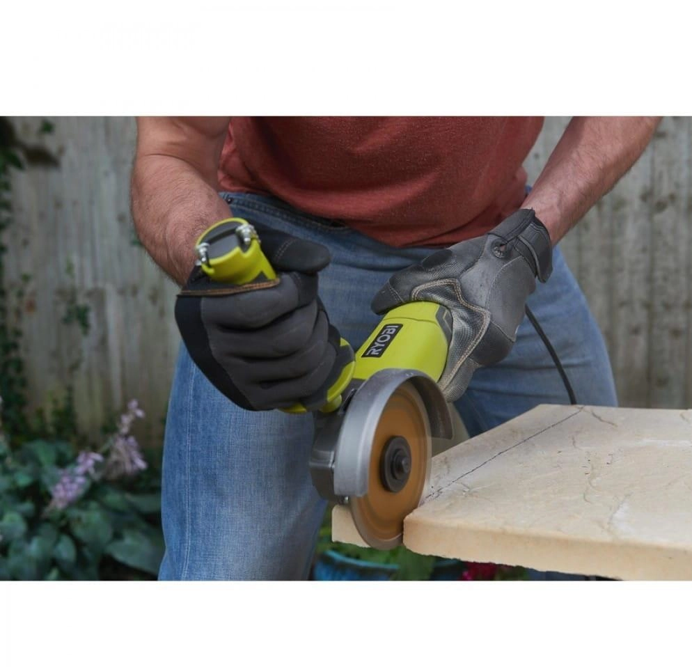 Угловая шлифмашина электрическая Ryobi RAG950-125S (5133002495) в Узбекистане