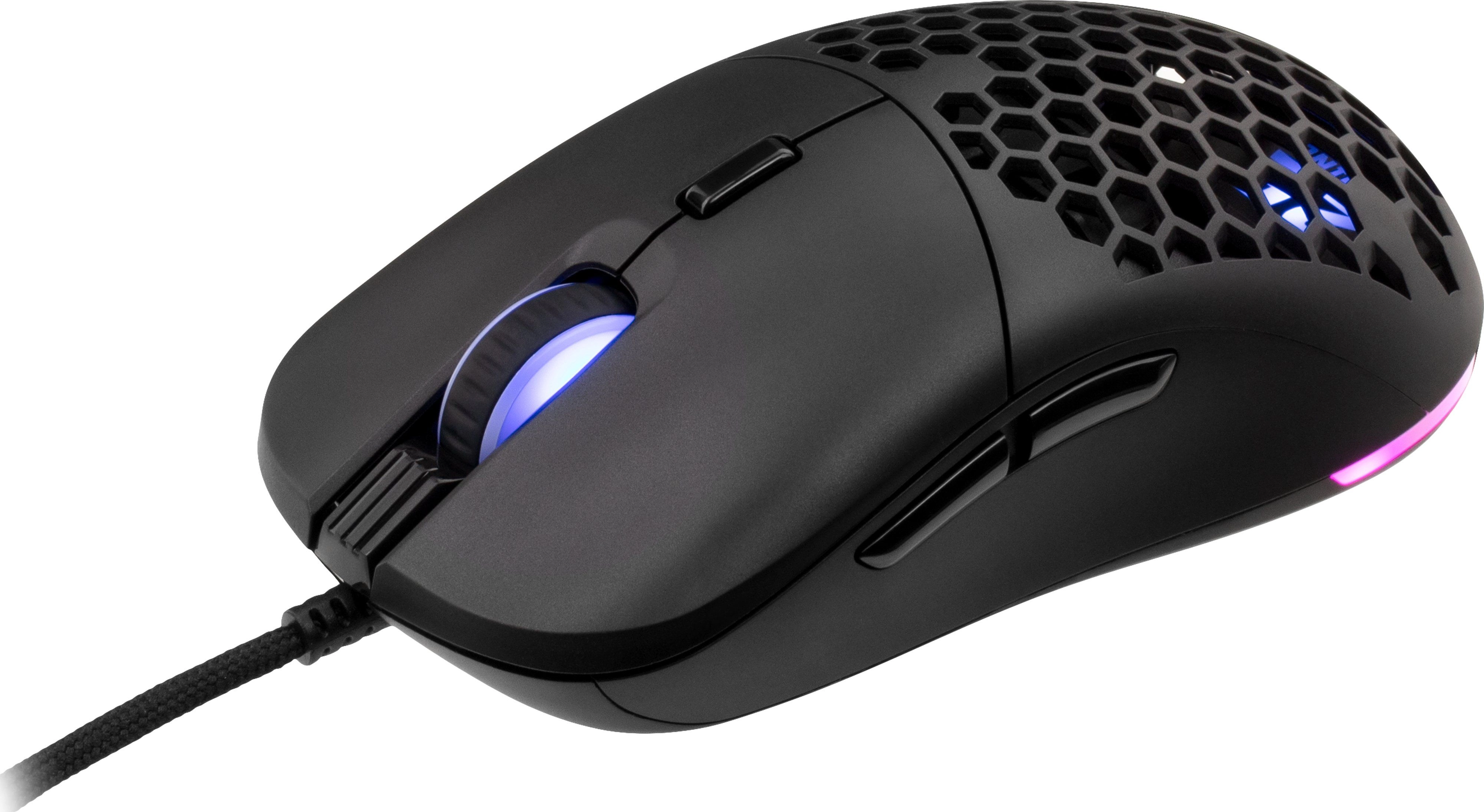 2E Gaming HyperDrive Pro WL RGB qora sichqonchasi O'zbekistonda