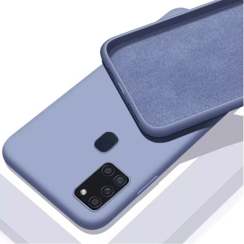 Samsung Galaxy A21s uchun cover g‘ilofi, Light blue arzon
