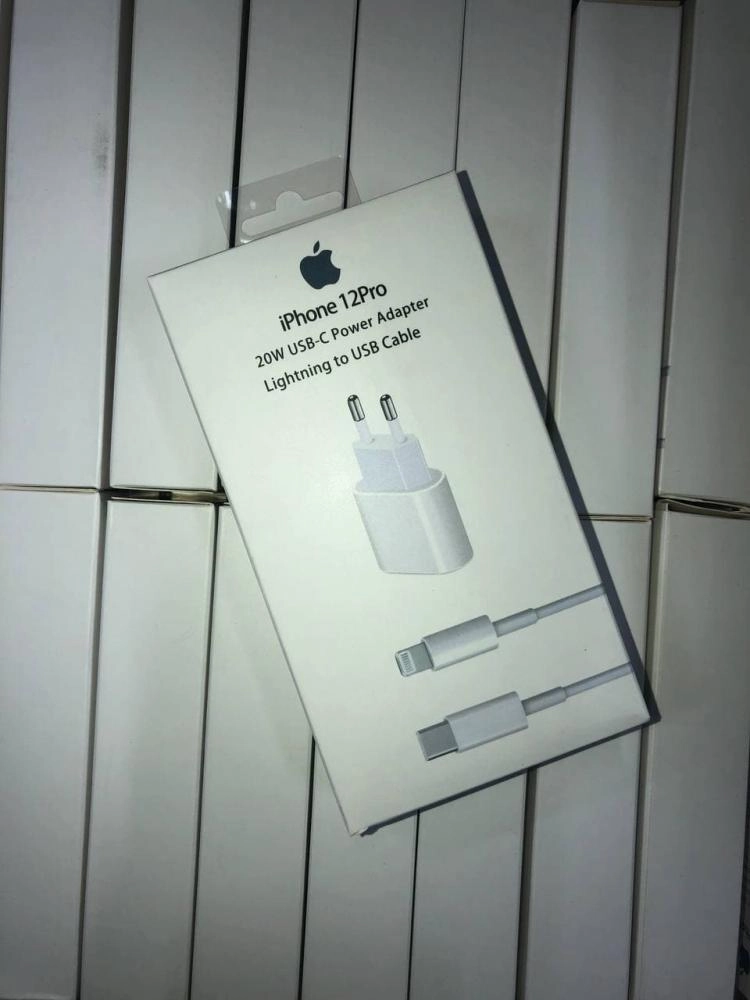 Apple 20W USB-C and USB-C to Lighting (yevropa vilkali) zaryadlovchisi O'zbekistonda