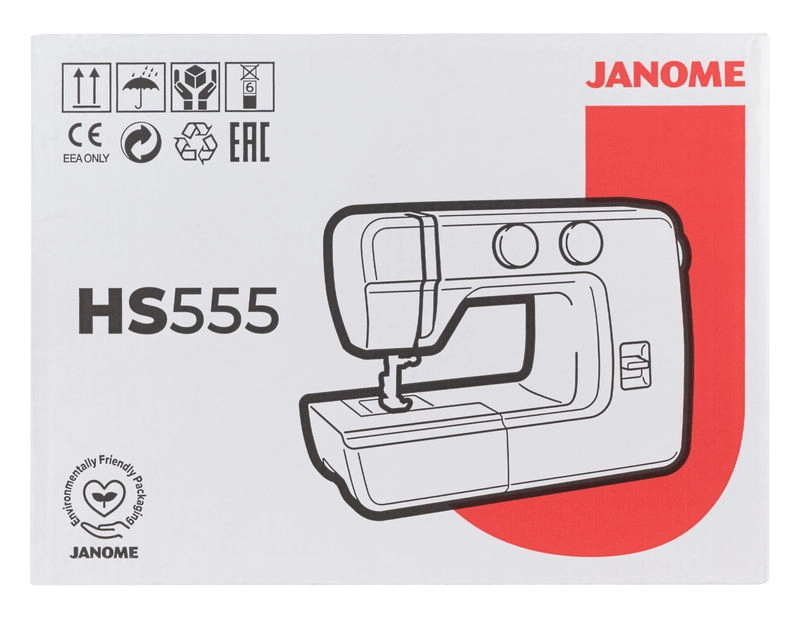 Janome HS555 tikuv mashinasi xususiyatlar