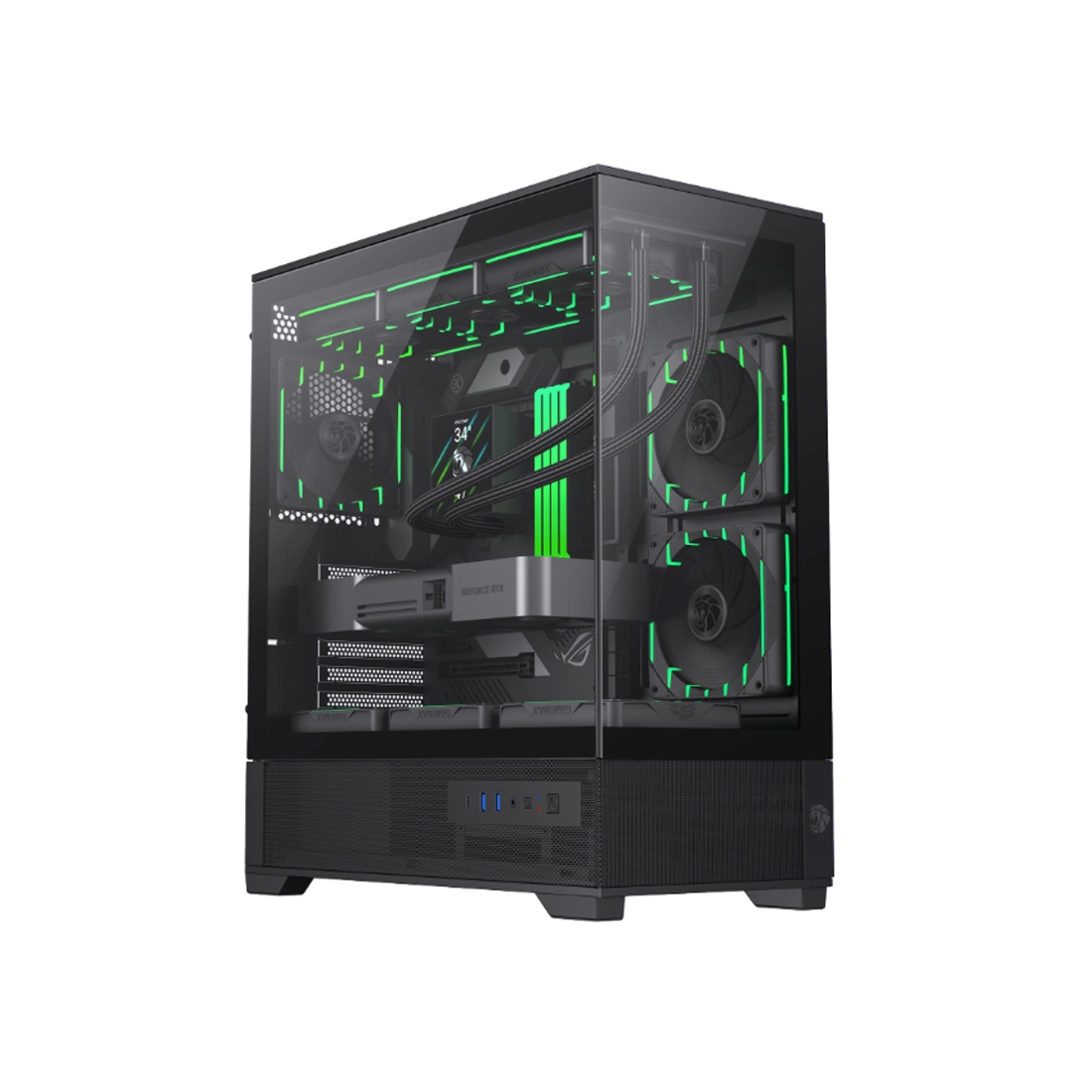 Kompyuter korpusi Gamemax VISTA 2 AB sotib olish