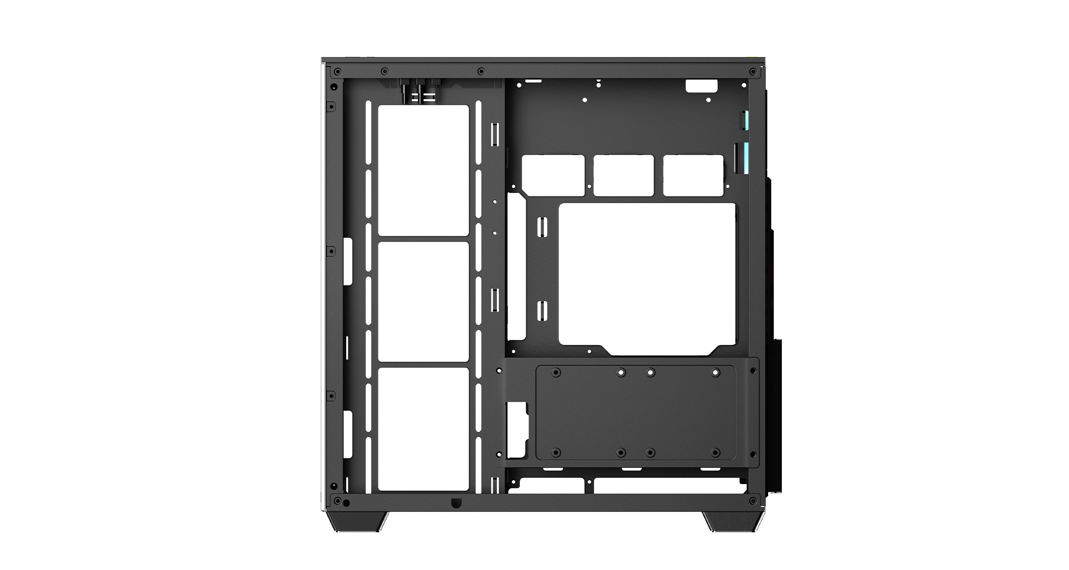 Kompyuter korpusi Ocypus Delta C74 BK ARGB narxi