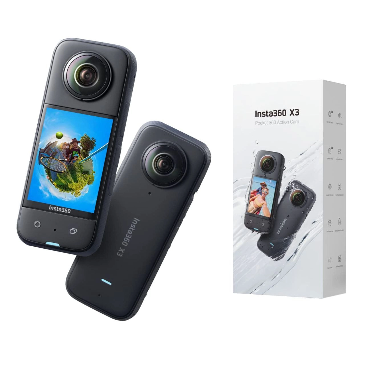 Карманная камера Insta360 X3 360° в Узбекистане