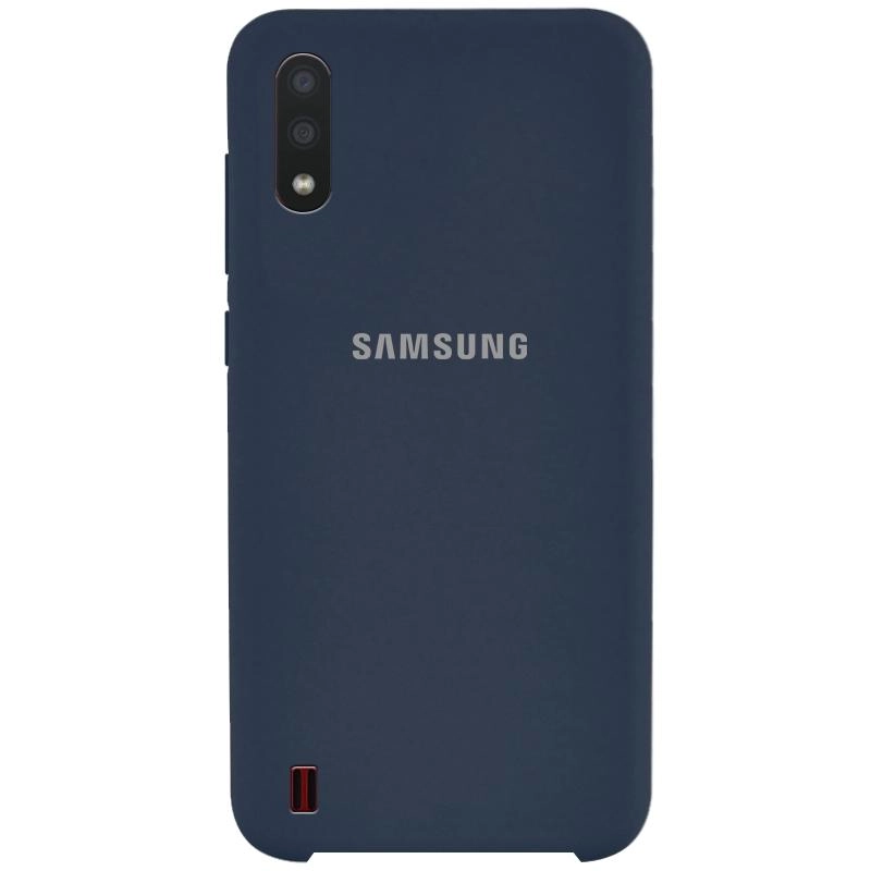 Samsung Galaxy A01 uchun cover g‘ilofi, to‘q ko‘k sotib olish