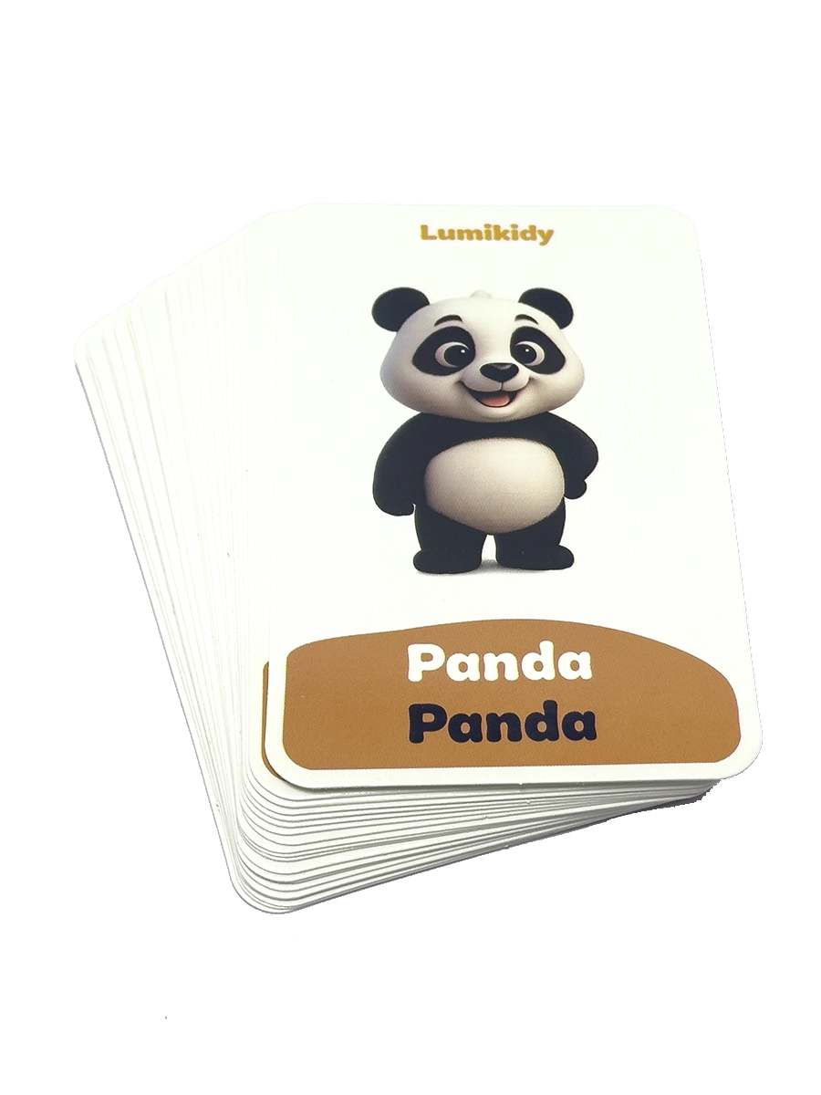 Bolalar rivojlanishi uchun kartochkalar: Yovvoyi hayvonlar- Wild animals (ingliz tilida) narxi