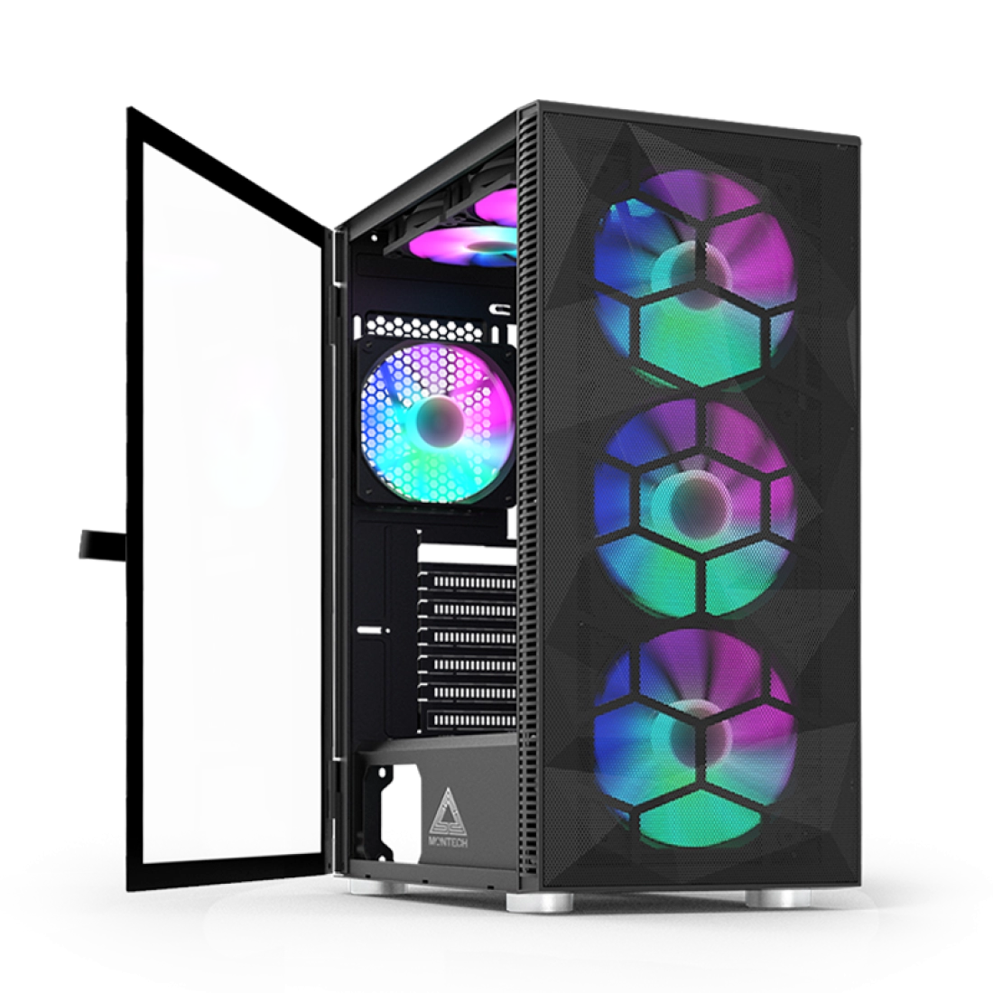 Montech X3 MESH  kompyuter korpusi  Black arzon