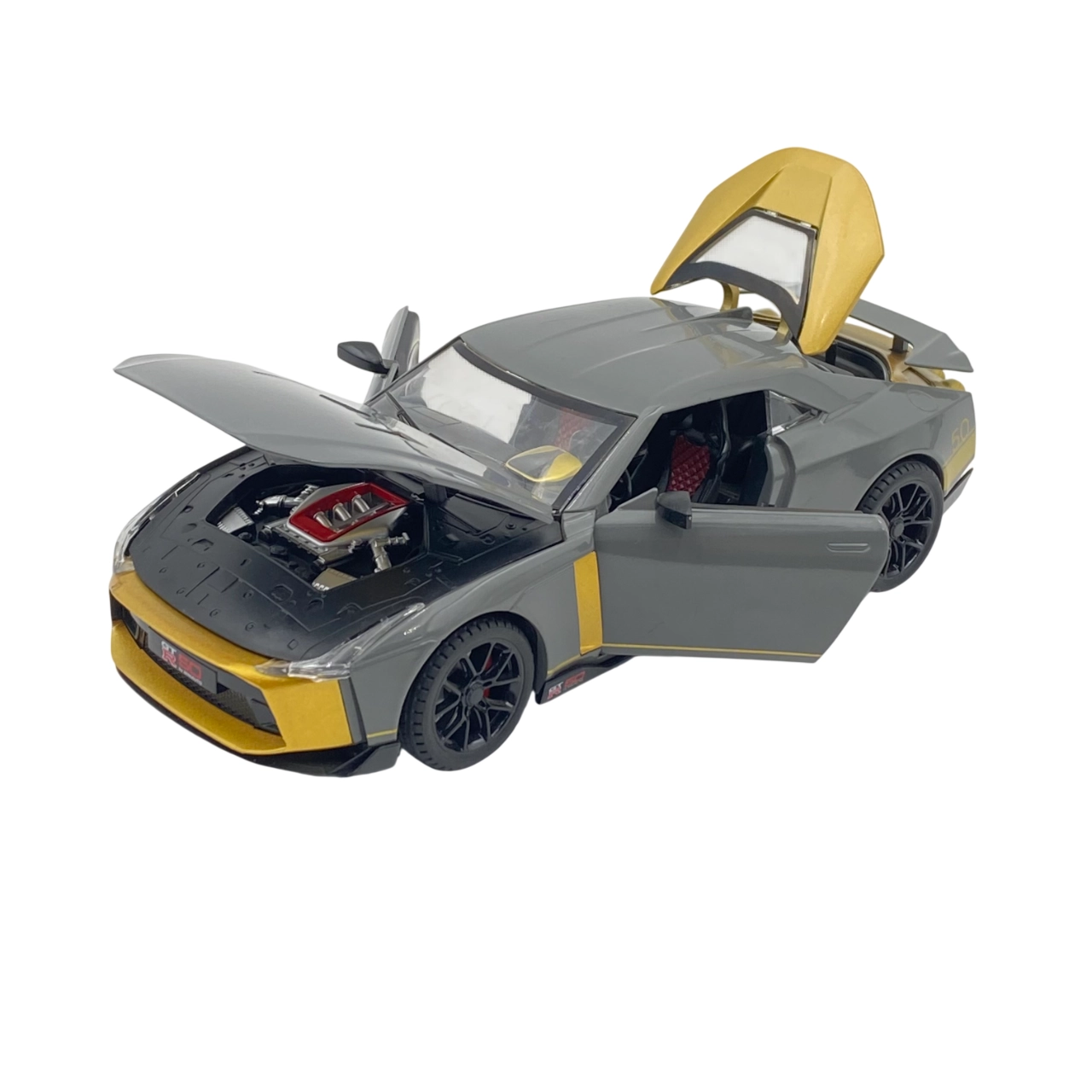 O‘yinchoq avtomobil - Nissan GTR50 , Grey onlayn