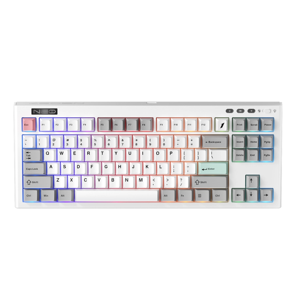 Igrovaya klaviatura 1STPlayer NEO87, Three Connecting, Frost Wave sotib olish