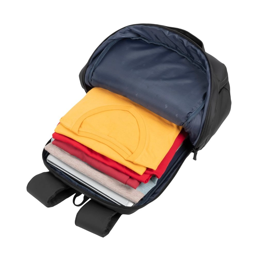 RIVACASE 8435 qora 15.6” noutbuk uchun ECO qoplamali ryukzak (4260709011493) rasm bilan