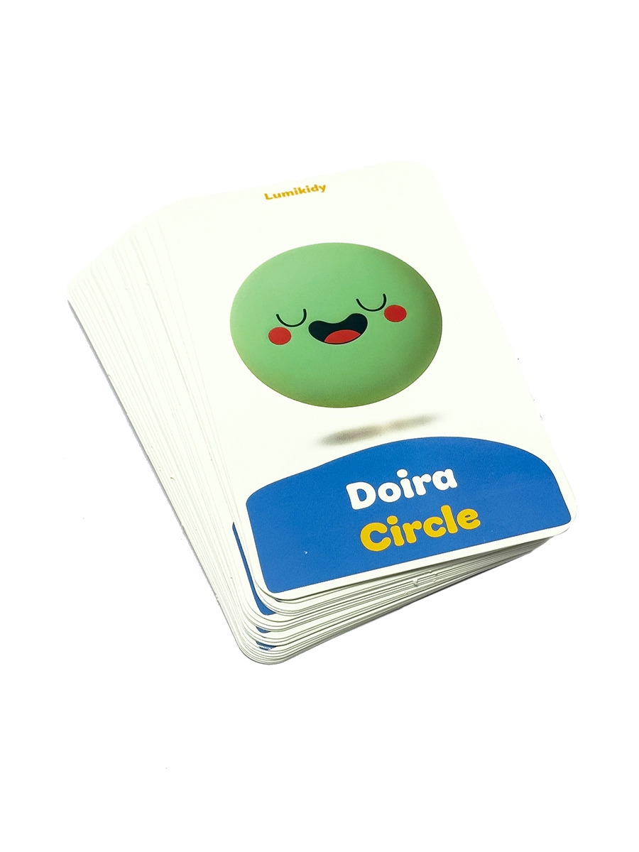 Bolalar rivojlanishi uchun kartochkalar: Ranglar va shakllar- Colors & Shapes (ingliz tilida) narxi