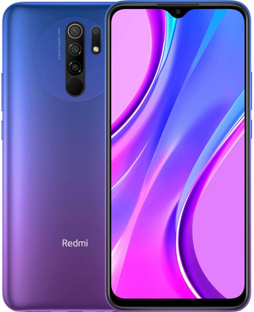 Смартфон Xiaomi Redmi 9 4/64GB Purple (Global Version) купить