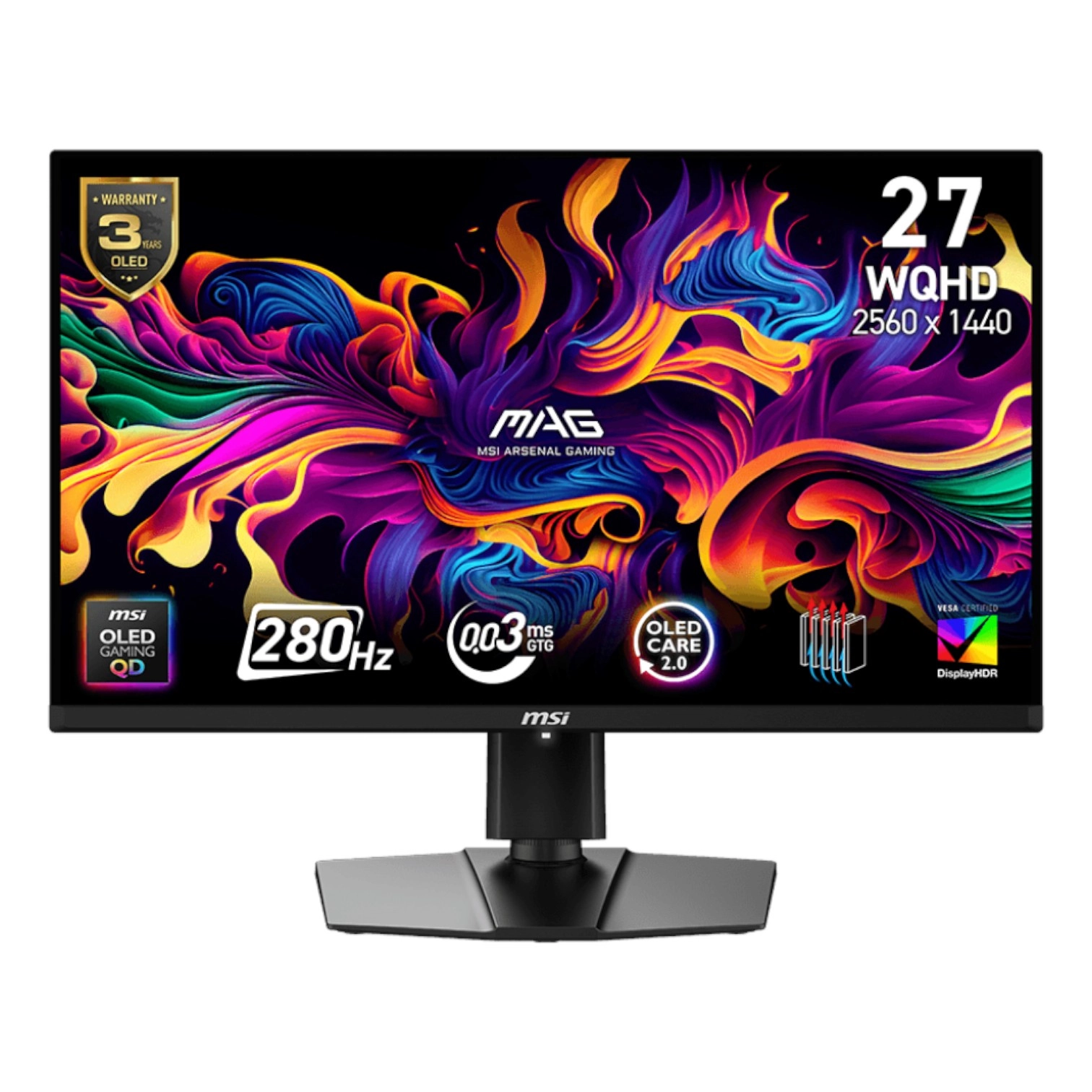 MSI MAG 271QP QD-OLED X28 monitori / 27