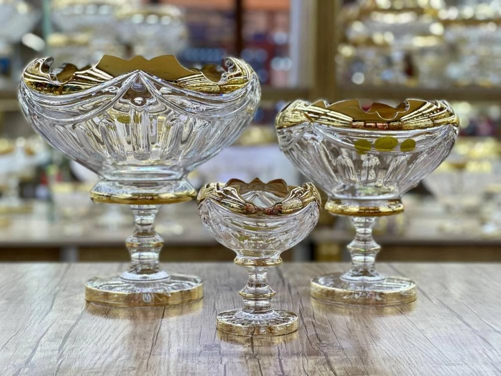 Набор фруктовниц из хрусталя TOMY (12 предметов) в Узбекистане
